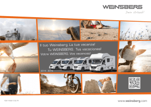 Catálogo WEINSBERG 2015
