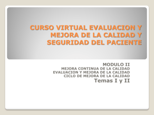 Diapositiva 1 - Aula Virtual Regional. Campus Virtual de Salud Pública