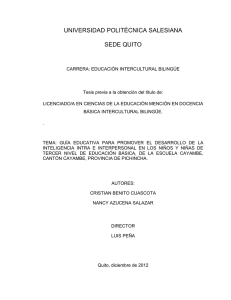 universidad polit&eacute;cnica salesiana sede quito - Repositorio Digital-UPS