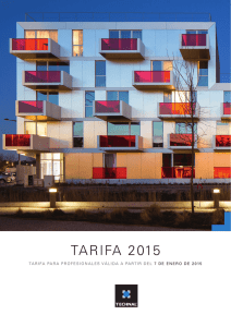 Tarifa Technal 2015 2.indd