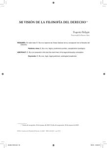 pdf Mi visión de la filosofía del Derecho / Eugenio Bulygin Leer obra