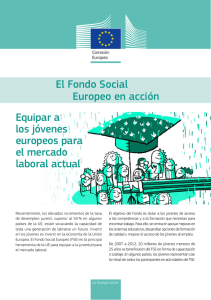 El Fondo Social Europeo en acción: Equipar a los jóvenes