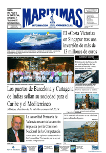 Los puertos de Barcelona y Cartagena de Indias sellan su sociedad
