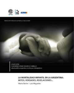 La mortalidad infantil en la Argentina