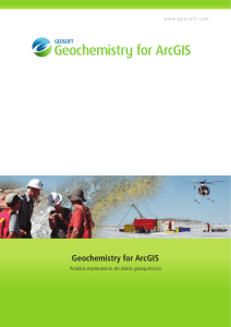 Geochemistry for ArcGIS