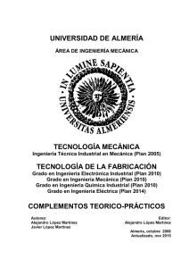 Fabricación Básica - Universidad de Almería