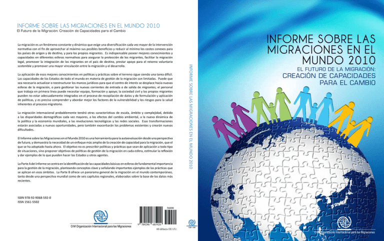 Informe sobre las Migraciones en el Mundo 2010. Organización