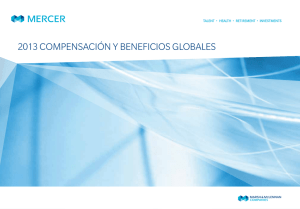 2013 compensación y beneficios globales