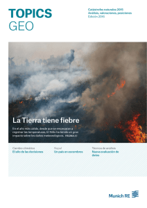 Topics Geo – Catástrofes naturales 2015