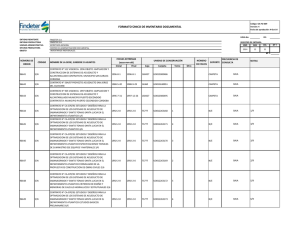 formato único de inventario documental