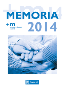 Memoria 2014. Agencia Tributaria Madrid