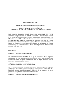 Convenio UDELAR – INC. pdf - Universidad de la República