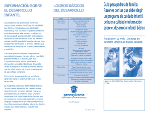 spanish parent guide to to choose quailty child care