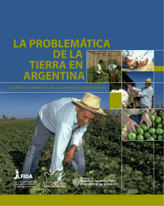 la problemática de la tierra en argentina