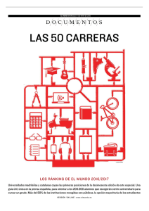 las 50 carreras - Universidad de Murcia