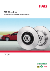 FAG WheelDisc - Schaeffler Iberia slu