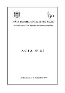137 - Junta Departamental de Río Negro