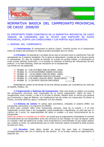 normativa basica del campeonato provincial de cadiz 2008/09