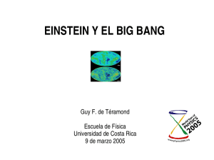 einstein y el big bang