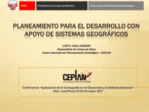 DETERMINACIÓN DE UN ICT - Instituto Geográfico Nacional