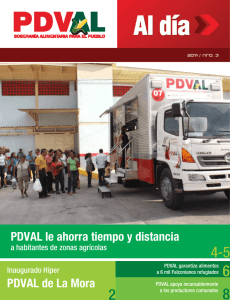 PDVAL le ahorra tiempo y distancia PDVAL de La Mora