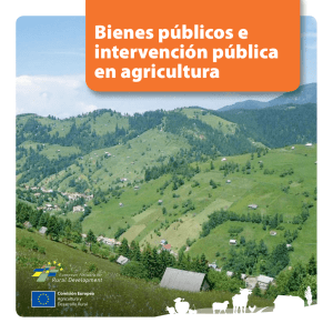 Bienes públicos e intervención pública en agricultura - ENRD
