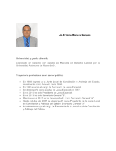 Currícula - Poder Judicial del Estado de Nuevo León
