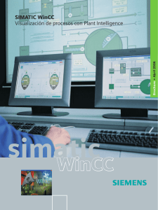 SIMATIC WinCC - Visualización de procesos con Plant Intelligence