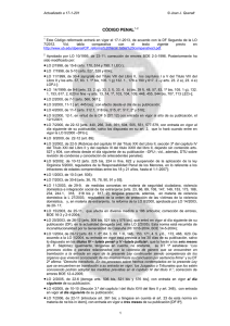 CÛdigo Penal espaÒol (actualizado a enero 2013).