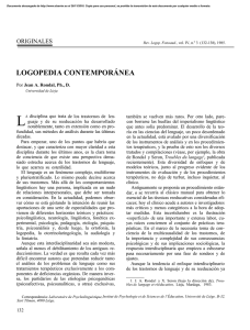 logopedia contemporánea