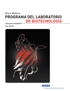 PROGRAMA DEL LABORATORIO DE BIOTECNOLOGßA