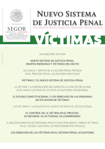 Edición IX - Nuevo Sistema de Justicia Penal