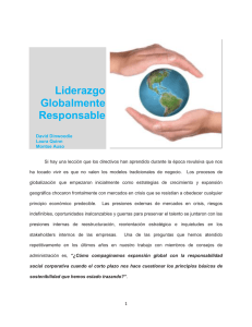 Liderazgo Globalmente Responsable - Leading Strategically with Dr