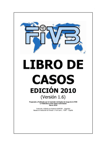 Libro de Casos FIVB – Edición 2010