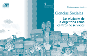 Las ciudades de la Argentina como centros de servicios