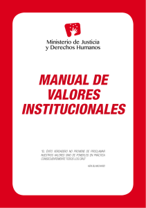manual de valores institucionales