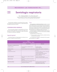 Semiología respiratoria - FAPap. Formación activa en pediatría de