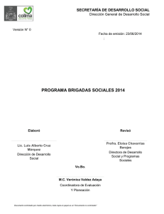 Programa Brigadas Sociales - Gobierno del Estado de Colima