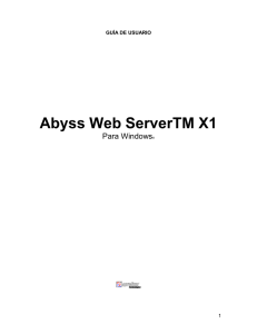 Abyss Web ServerTM X1