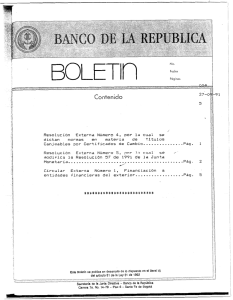 Boletín núm. 04 - Banco de la República