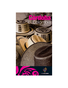 Córdoba - Ministerio de Comercio, Industria y Turismo de Colombia