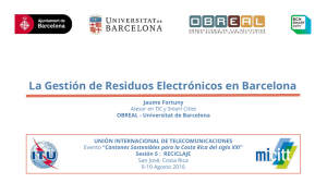 La Gestión de Residuos Electrónicos en Barcelona