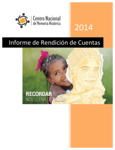 2014 - Centro Nacional de Memoria Histórica