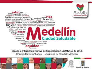 Diapositiva 1 - Alcaldía de Medellín