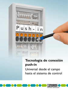 Folleto Conexión PT push-in