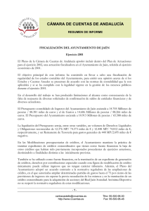 Resumen - Cámara de Cuentas de Andalucía