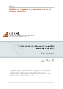 Tendencias en educación y equidad en América Latina