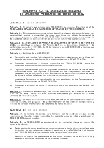 estatutos - Real Federación Española de Tenis de Mesa