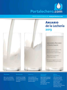 Anuario 2013 Portalechero.com
