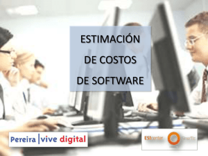 Costos de Software - tecnalia colombia
